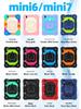 iPad Mini 6/7th Gen 8.3" Silicone Drop & Bend-Proof Stand Case for Kids