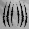 Demon Claw Motorcycle Stickers Covering Scratches DIY Helmet Stickers Solid Color Waterproof Car Vinyl Stickers