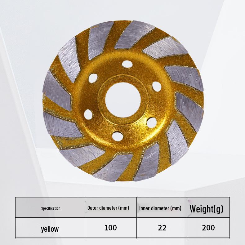 Durable Thickened Diamond Grinding Wheel for Concrete and Stone Angle Grinders
