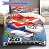 Sydney Roosters Power Bedding Quilt Set Quilt Cover Pillowcase Home Decoration Birthday Gift (1 * Duvet Cover + 2 * Pillowcase, Without Core)