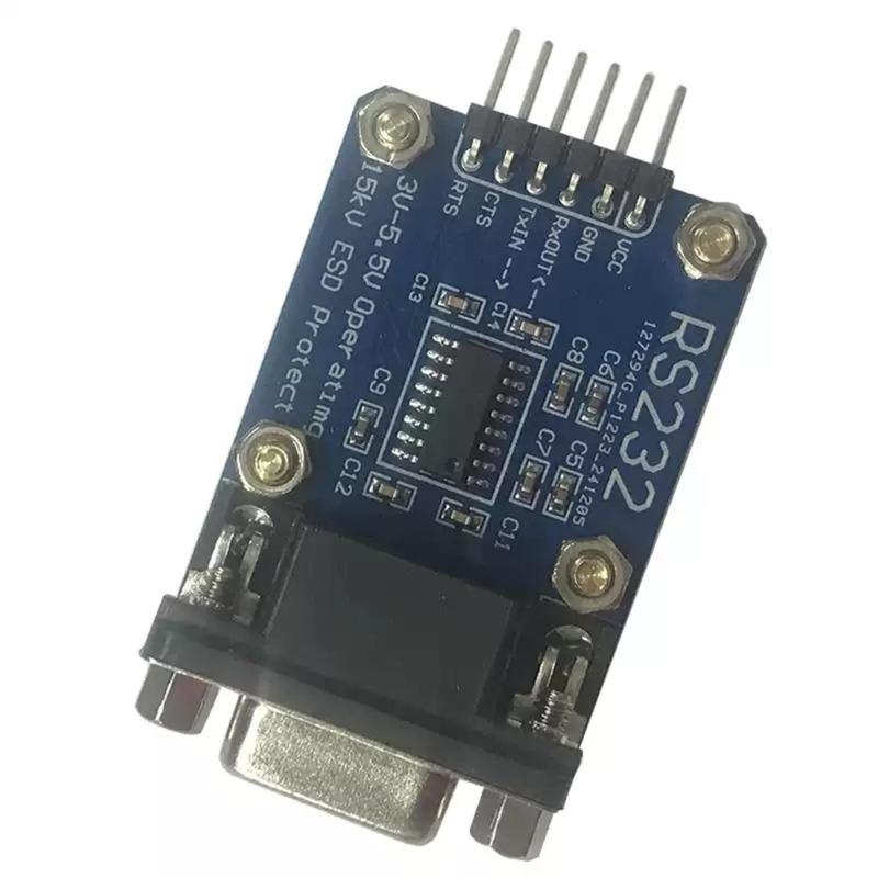 Industrial RS232 UART Serial Port Module SP3232 Chip RS232 To UART Enhances Signal Stability