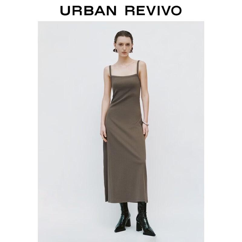 UR2026 Women s Square Neck Slim Camisole Dress S