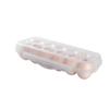 Shockproof Outdoor Egg Storage Box - Shatterproof, Transparent Plastic Tray for Camping and Refrigerator Use