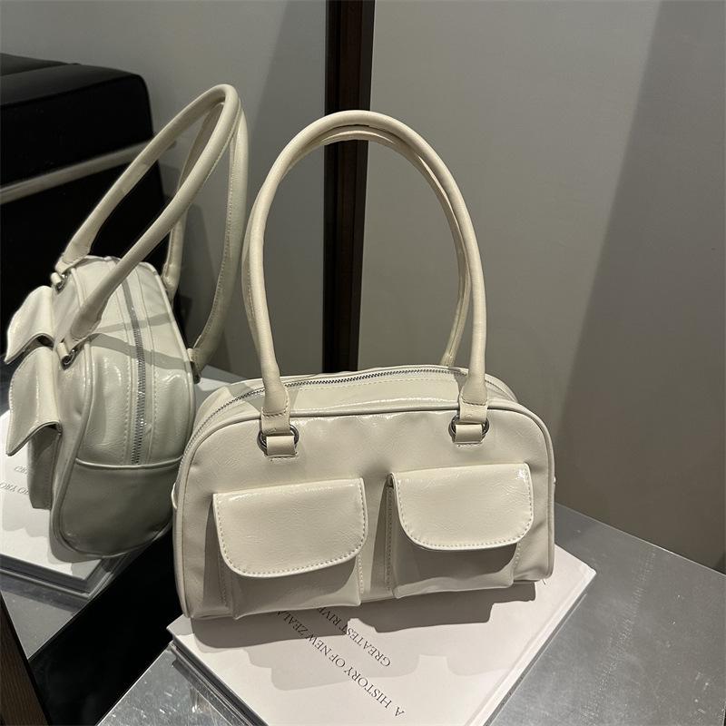 Trendy 2025 Korean Style Women's Autumn Handheld Square Shoulder Bag
