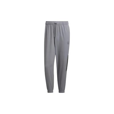Calças de corrida Neo Logo com punho nos tornozelos, calças masculinas, cinza claro IP3910