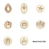 Pendant Series Sealing Waxed Stamp Brass Head Crown Wax Seal Stamp for Invitation Card Scrapbooking Decorations