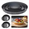 Easy Clean Pie Mould Removable Bottom Pizza Mould Quiche Pans Cake Mould  Baking
