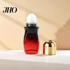 Frasco Rolo de Óleo de Rícino 30/50ML Frasco Recarregável de Quartzo Rosa, Mini Roll-on de Vidro com Aplicador de Esfera à Prova de Vazamento Recipiente Vazio para Essencial