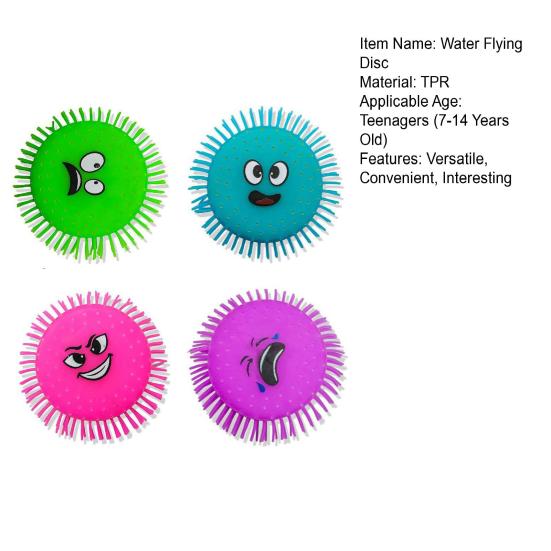 4 Pack Water Flying Disc Swimming Pool Water Toy Toys Disc Water Splashing Water Throwing Discs for