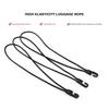 5pcs 26cm Latex Strap Flexible Luggage Binding Rope New Long Bungee Cords  for Camping Carts Bikes