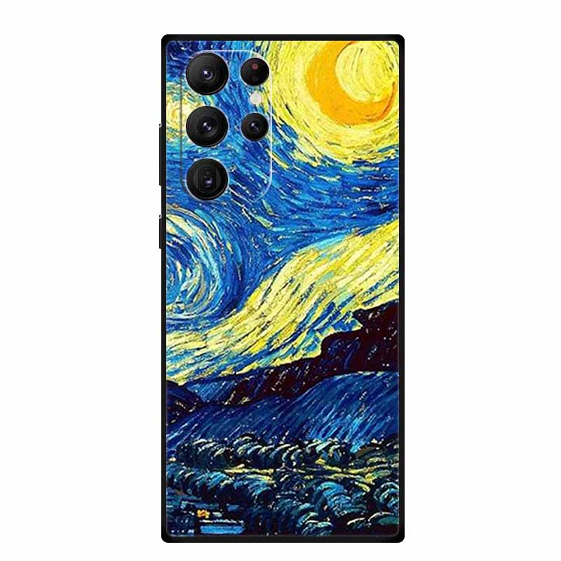 For Samsung S23 Ultra Phone Case Cover S23Ultra Black Silicone Soft Back Case For Samsung Galaxy S22 S23 Ultra Case S 23 Ultra