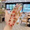 Luminous Phone Chain Advanced Crystal Persimmon Pendant Phone Case Lanyard Accessories Hanging Rope Handheld Wrist Short Chain 1