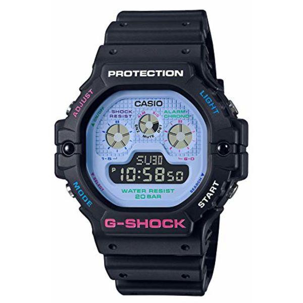 

Часы CASIO G-SHOCK Psychedelic Multi Colors DW-5900DN-1JF Мужские НОВИНКИ из Японии