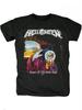 Helloween Rock Band T-Shirt - Heavy Metal Tee with Iconic "Keeper of the Seven Keys" Album Logo - Unisex Casual Shirt for Concerts