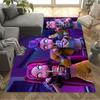 Nighttime Snack Adventure Carpet Design for Playrooms Decorate Room Bedrooms Hallway Anti-slip Rug Decorate Offices