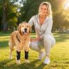 Dog Knee Brace for Patellar Support - Adjustable Joint Wrap for and Leg Stability