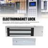 Electric Magnetic Lock 1200LBS Holding Force 12V Fail Safe NC Mode Electromagnet Lock Single Door Access Control System for Metal Wood Glass Doors