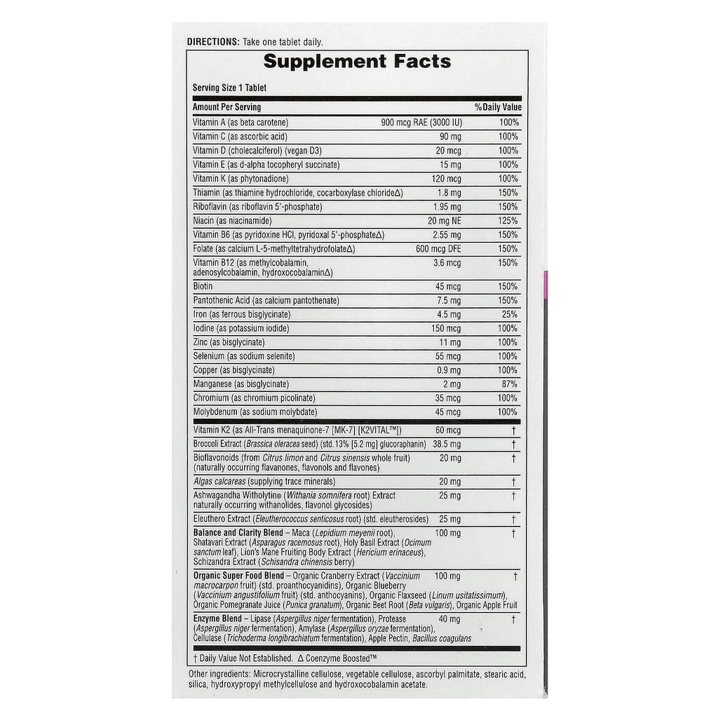 NaturesPlus, Her Journey, Once-A-Day Multivitamin, 30 Tablets