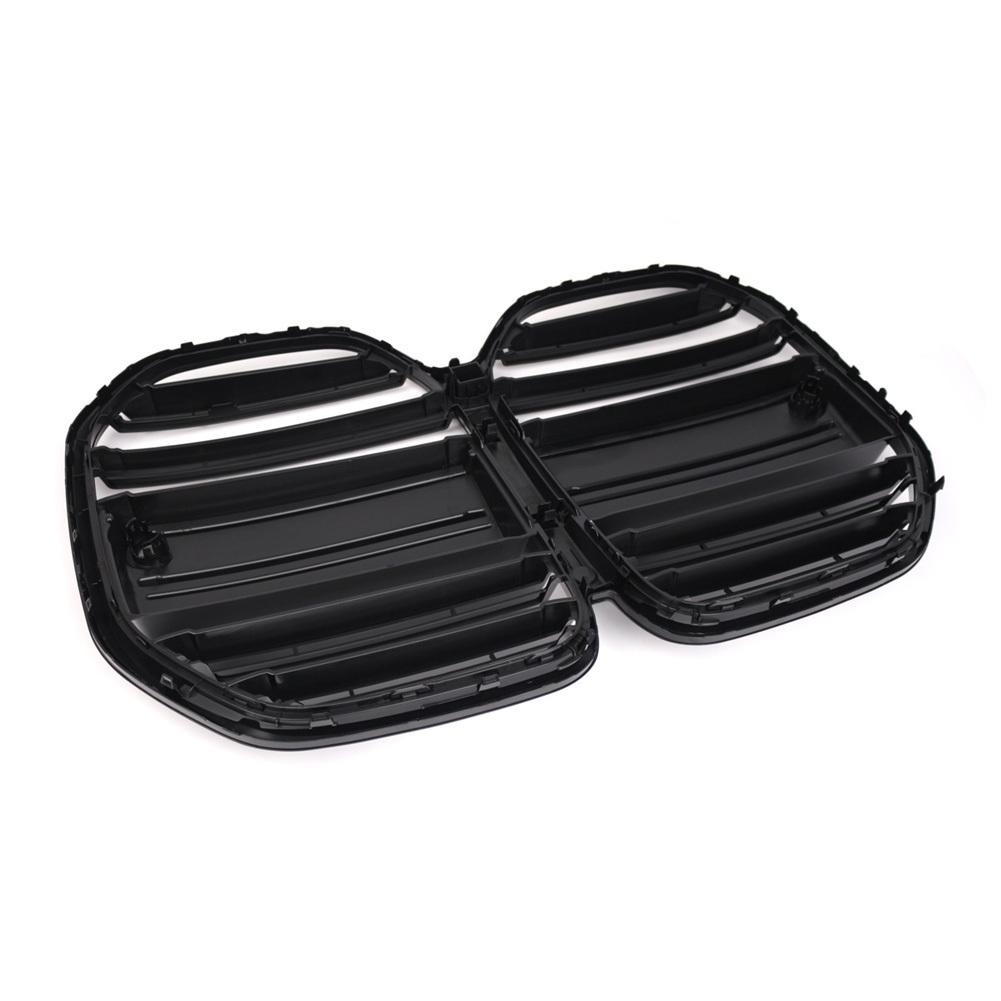 Front Kidney Grille Double Slats Car Grill Compatible For 4 Series G22 G23 Replaces 51138078548 51138078549