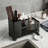 Drying Kitchen Sink Organizer Space Saving Drain Rack Holder Storage Basket  Kitchen