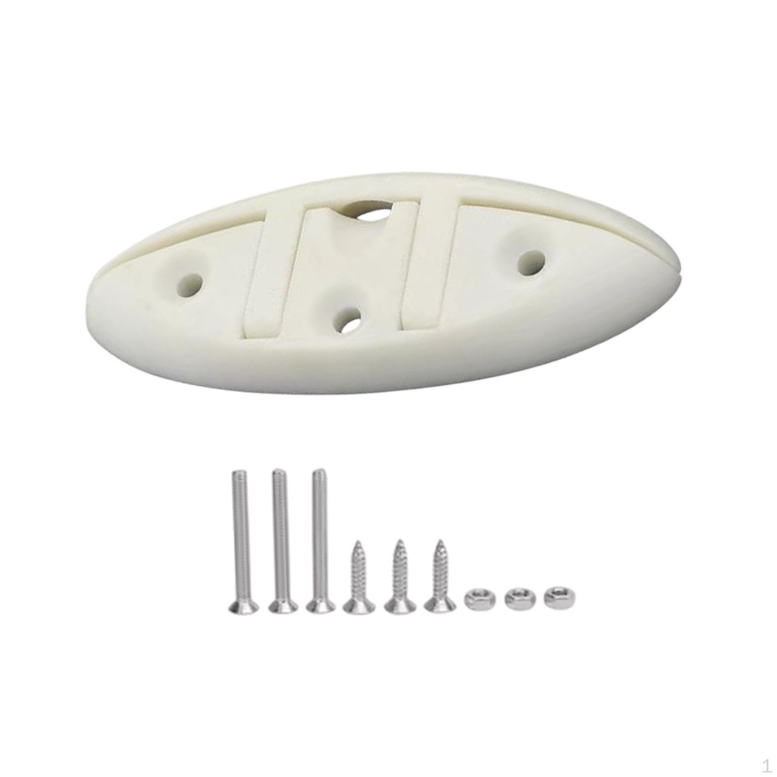 

5-дюймовый морской причальный уткет для лодок, простая установка, портативный нейлоновый аксессуар для яхт и белый