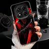 Tod Sensenmann Schädel Sense Weiche Handyhülle für Xiaomi Redmi Note 13 14 15 Pro Plus 12S 12 11S 11 11T 10S 10 Stoßfeste Hülle