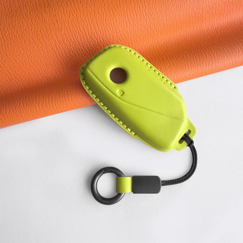 Porta-Chaves BMW em Couro Genuíno para Série 5, Série 7, X1, X2, X3, X5, X7, i5, ix3