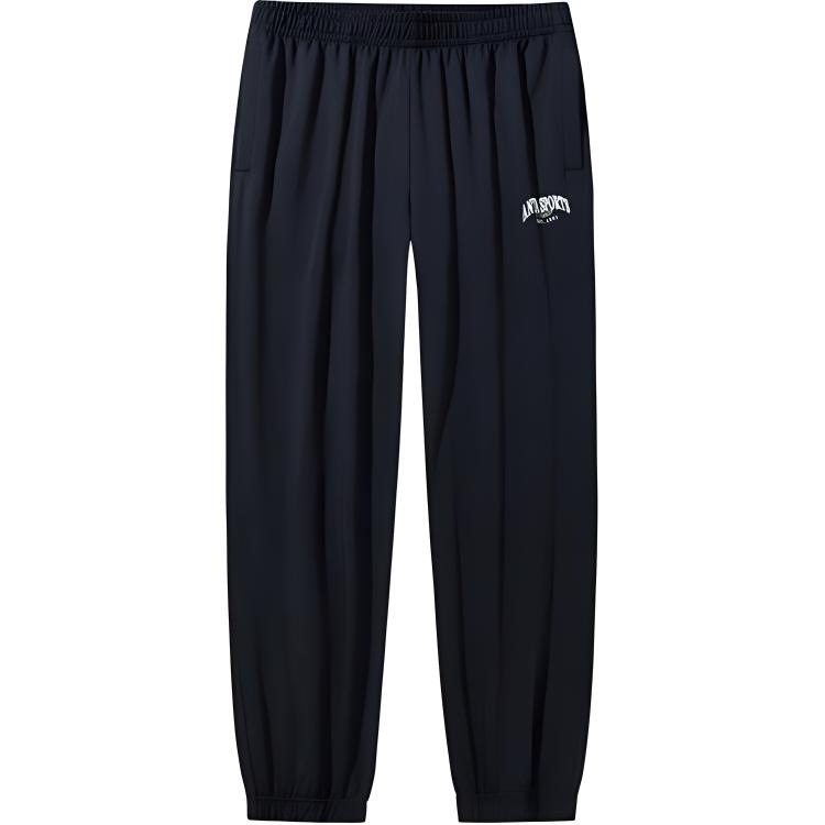 

Anta Спортивные спортивные штаны серии Lifestyle, однотонные, универсальные, мужские, черные 152438305-1 S