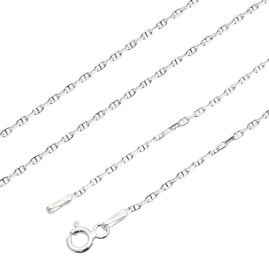 [Sears] Anchor Chain Necklace, Silver 925, 1.5mm Width, 40cm