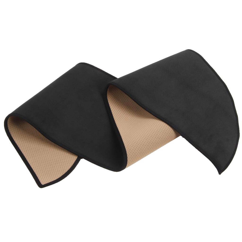 Izolace krytu palubní desky Protiskluzová flanelová podložka na kryt palubní desky Náhrada pro Tesla Model 3 2017 až 2023 Černá