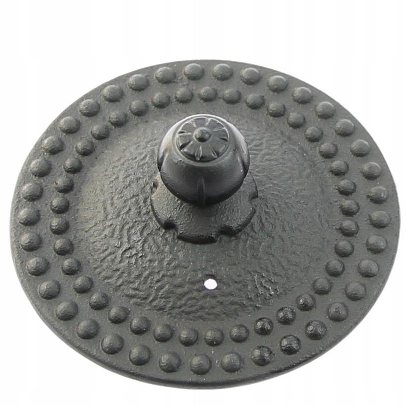 Cast Iron Kettle 1.25L Black Infuser With Strainer For Tea And Herbs