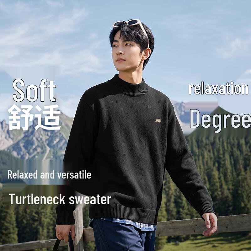 Baleno S&K Collection Men's Fleece-Lined Thermal Knit Sweater