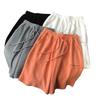 Women's Cotton Blend High-Waist Slimming Wide-Leg Casual Summer Shorts