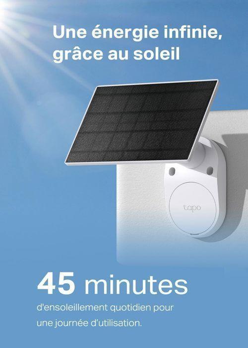 Caméra de surveillance - Tapo - C410 KIT - 2K(3MP) - Autonomie solaire - IP65 étanche