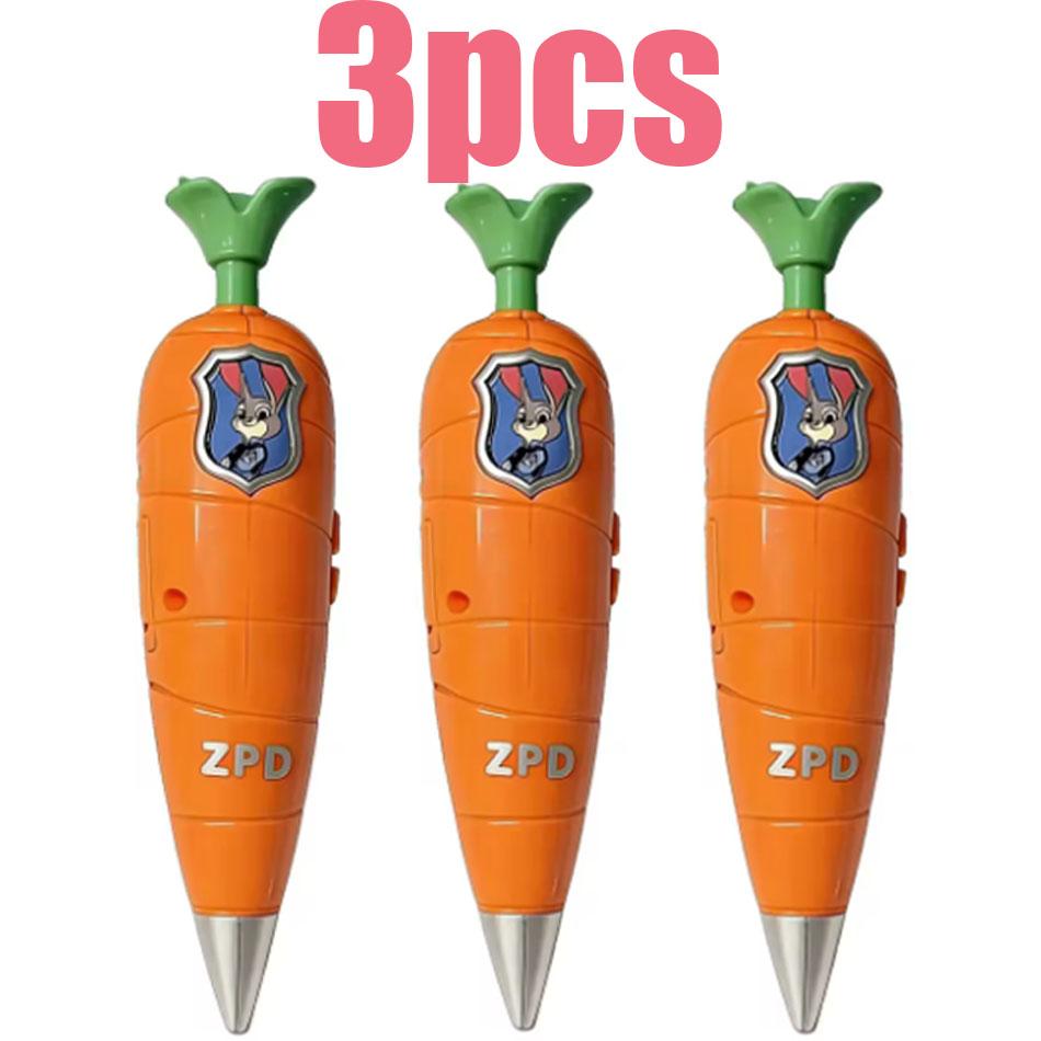 Premium-Quality 1/3/6/10Pcs Premium-Quality Zootopia High-Standard 2 First-Class Carrot Superior-Grade Recorder Pen High-Standard | High-Standard