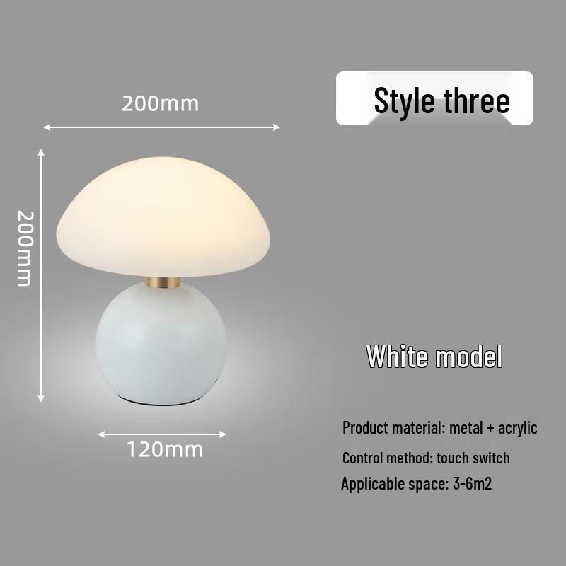 

Французская настольная лампа в стиле крем: Романтический скандинавский ночник для спальни и свадебного декора