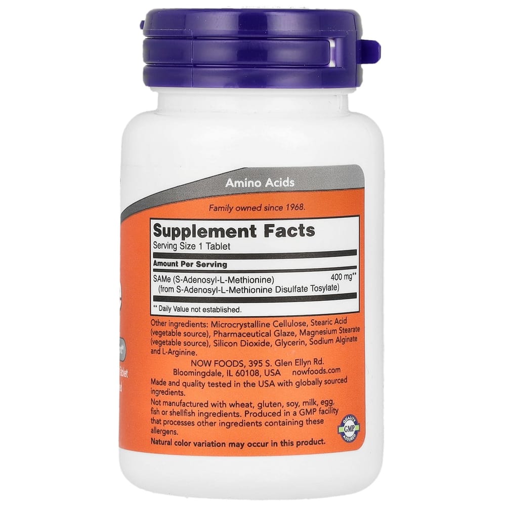 Now Foods SAMe 400 mg, 30 tablet