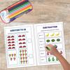Coloring Book, Let's Count, Let's Write | Early Childhood Education Learning Activity Book