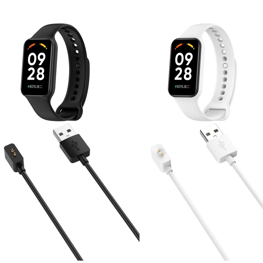 Cavo di Ricarica Magnetica Nero Compatibile con Xiaomi Mi Band 8/Redmi Band 2