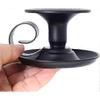 Candlestick Holders Black Candle Holder, Retro Iron Taper Candle Holder, Wrought Candlelight Stand, Candle Holders For Party Decorations(1pc, Black),z