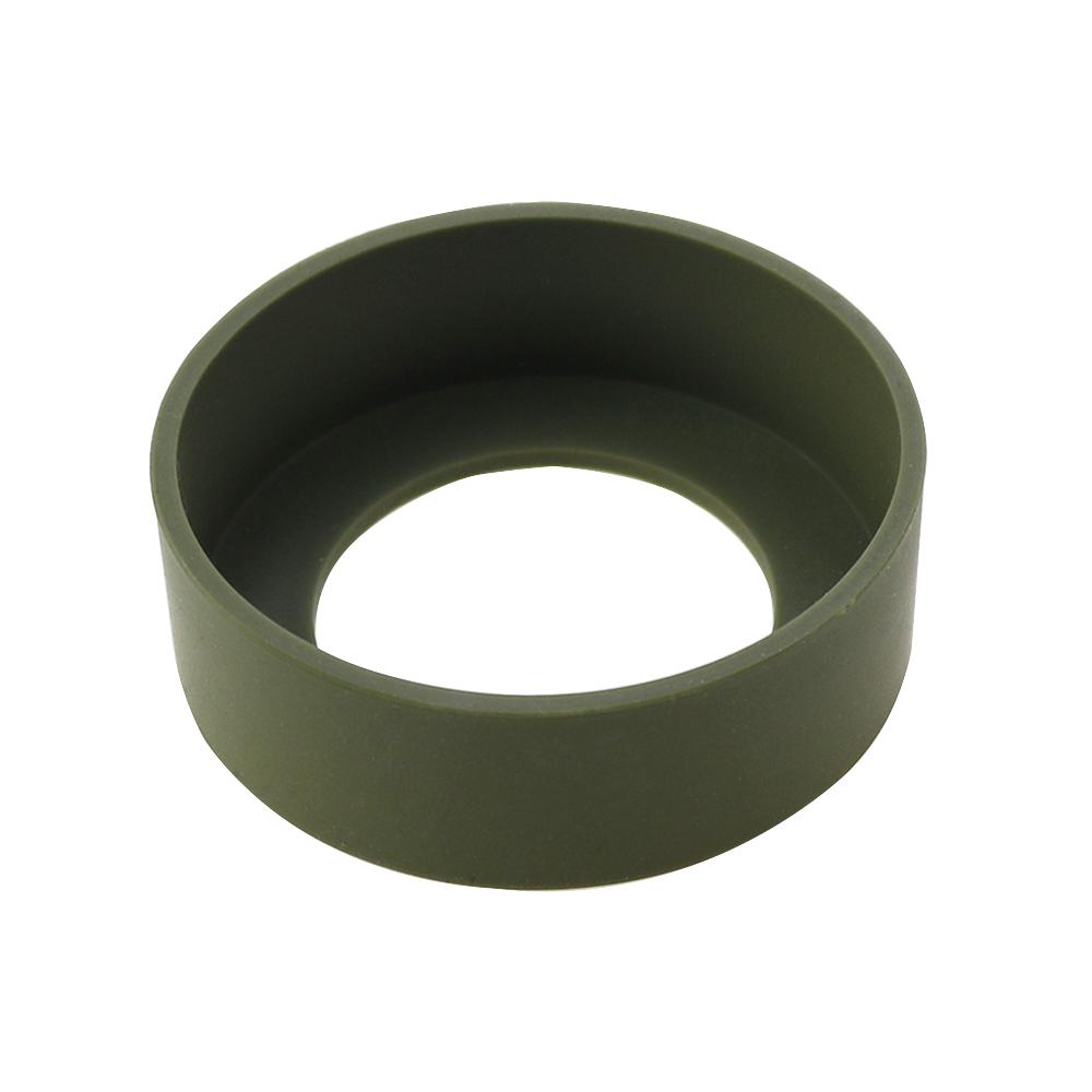 1Pc 6.5CM 28 Solid Color 13.5G Silicone Cup Bottom Cover Water Protective Support Anti Scald Round Odorless Fall Thermostability