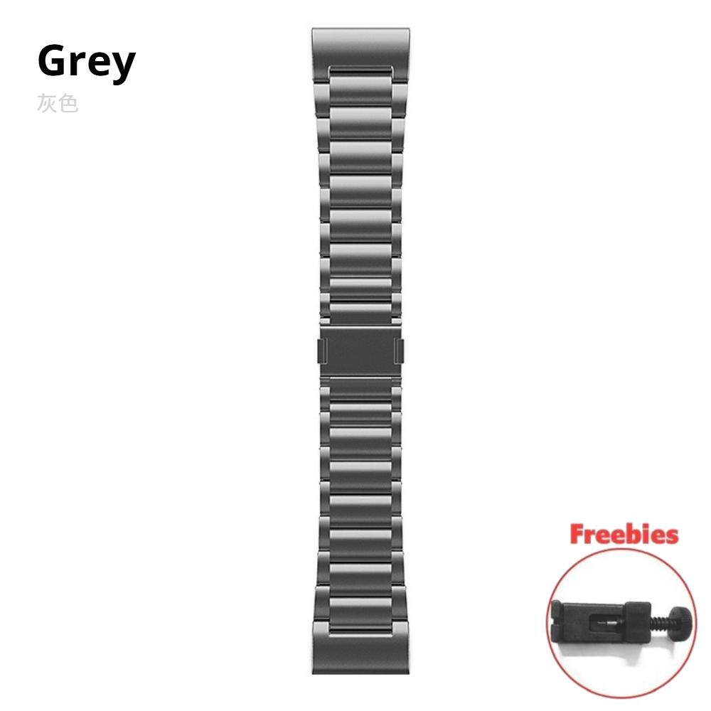 22mm 26mm Quick Fit Titanium Metal Watch Magnetic Band Bracelet For Garmin Fenix 7X/7/6X Pro/5X Plus/Forerunner 955/instinct 2/MARQ Strap Wristband