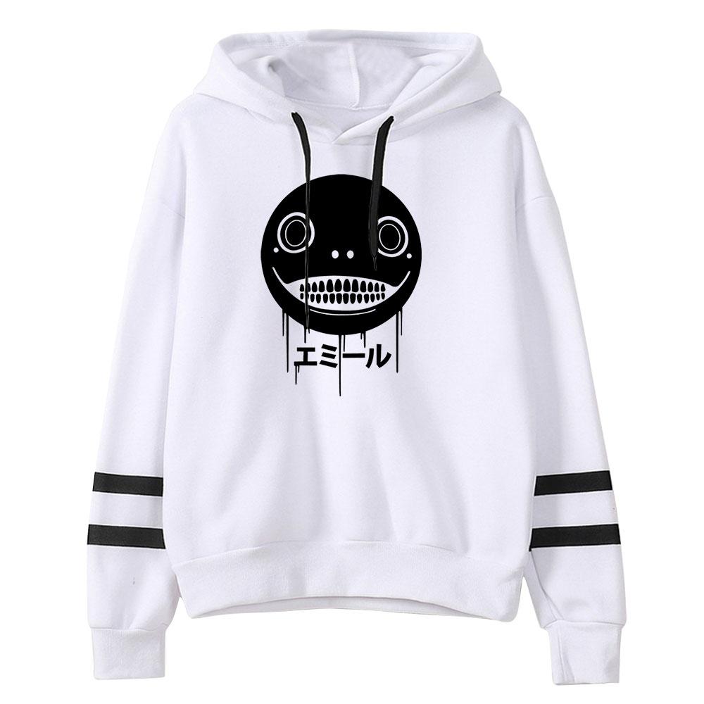 Emil Nier Automata Vintage 90er Pullover Hoodie Merch Hoodie Mode Sport Pullover Pullover Sweatshirt Mode