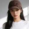 Sunshade Y2K Peaked Hat Sunscreen American Style Casquette Leopard Print Bow Baseball Cap  Men