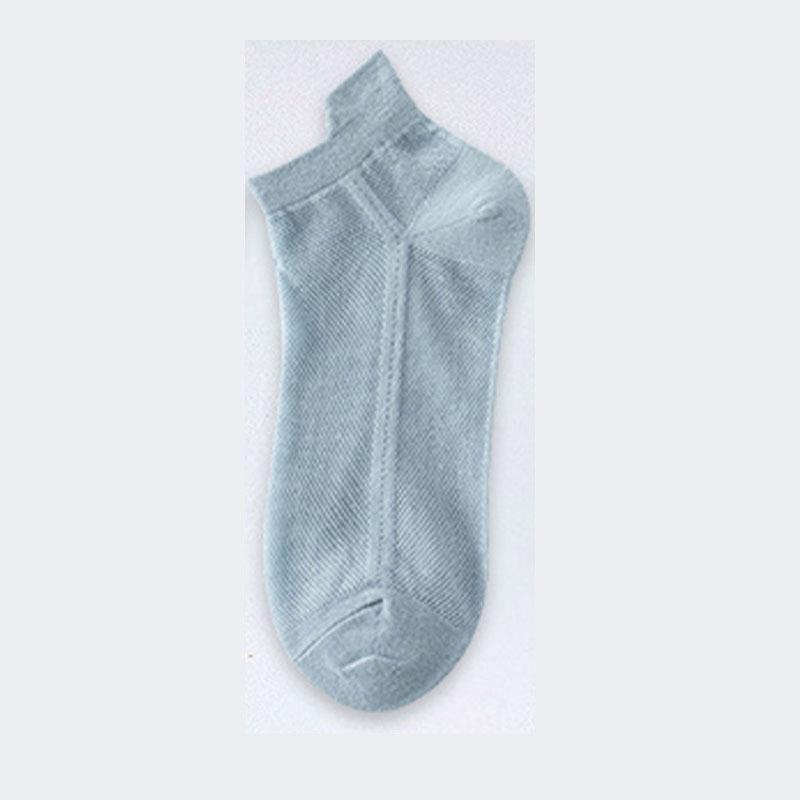 Women's Socks, Short Socks, Summer Thin Boat Socks, Black and White Mesh Ear Lift Sports, Candy-colored Shallow Socks, Summer Trend