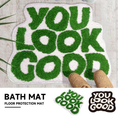 Bath Mat Anti-slip Bathroom Rug Super Soft Quick Dry Water Absorption Ultra-thick