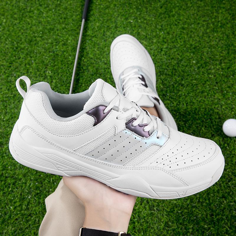 2025 Couples Golf Shoes Lightweight Men's Sports Shoes Breathable Waterproof Anti-slip Golf Sneakers Man Outdoor Walking Shoes