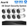 Acarte 4K 5X Zoom PoE Security Camera CCTV Surveillance Kit