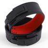Unisex Leather Fitness Belt for Squats, Deadlifts, and Powerlifting - Lumbar Support for Weightlifting and Sports