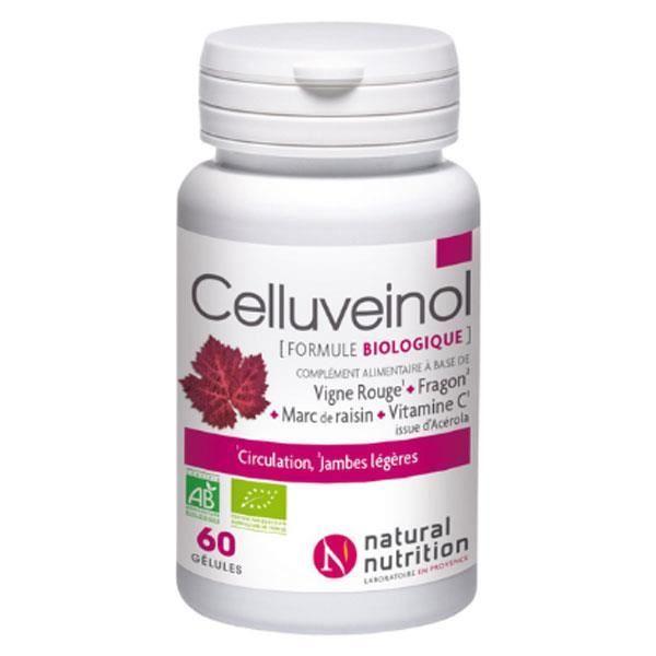 Natural Nutrition Celluveinol Bio 60 gélules
